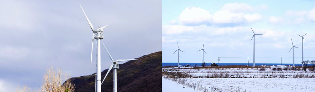 株式会社旺兼工業の小型風力発電